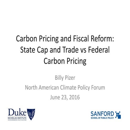 International Coordination on Carbon Pricing, Daniel Nachtigall – OECD ...