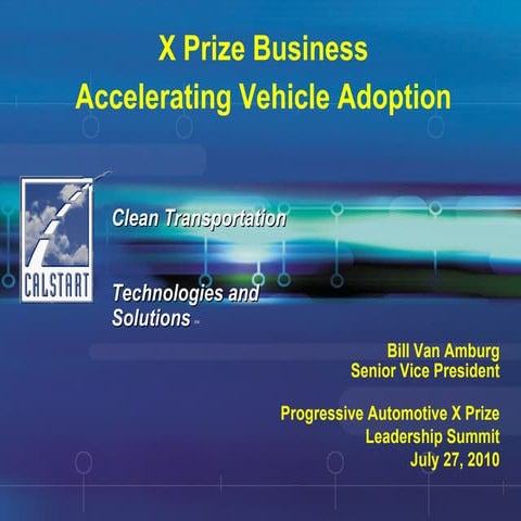 Leadership Summit Presentation - Bill Van Amburg