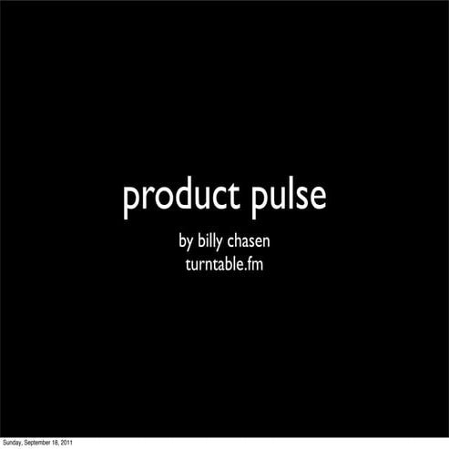 turntable.fm, SMASH summit Presentation