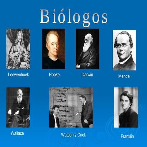 Cientificos destacados en la biologia