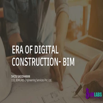BIM-Era of digital construction