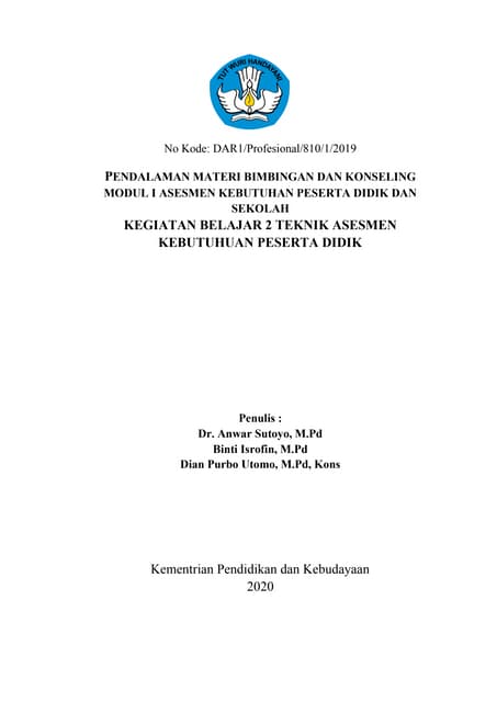 Bimbingan Dan Konseling Modul 1 Final Kb2 Tanpa Tes