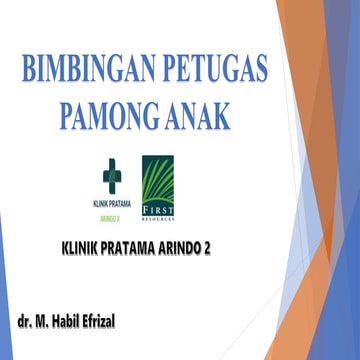 Warga mengikuti bimbingan dari petugas