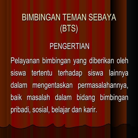 Bimbingan teman sebaya