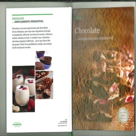 Livro Bimby - Chocolate