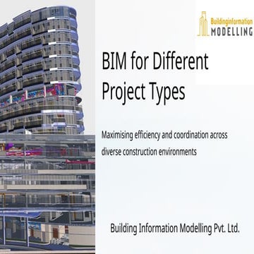BIM for Different Project Types | BIM Services