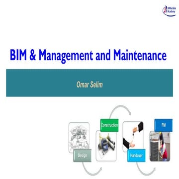 Bim for facility management