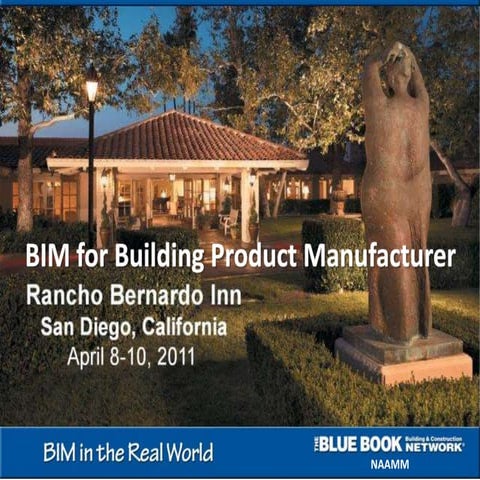 Bim For The Building Product Mfr Presentation   Sml