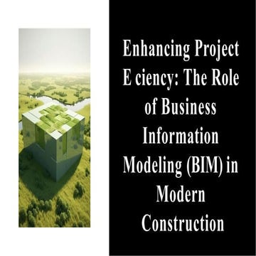 Pengenalan Building Information Modelling (BIM)