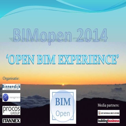 BIMopen 2014 introductie