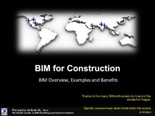 BIM for Construction, BPMs and Owners