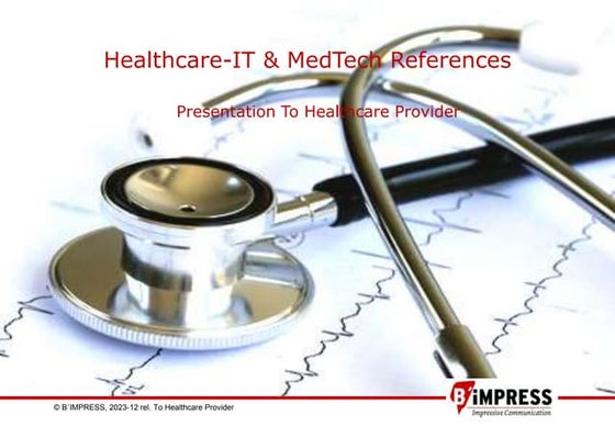 B'IMPRESS: References in Health & MedTech _v2312
