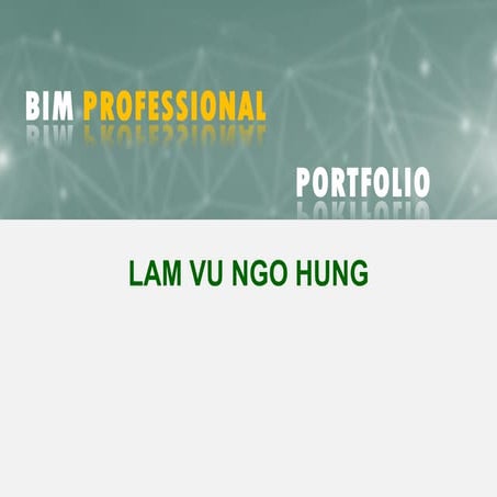 BIM Professional Portfolio   LAM VU NGO HUNG