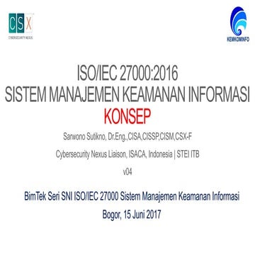 Bim tek 15 juni 2017   konsep iso27000-2016 smki