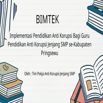 SOSIALISASI PELAJARAN TENTANG BIMTEK PAK.pptx