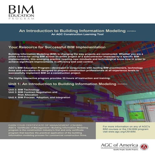Bim unit1 flyer