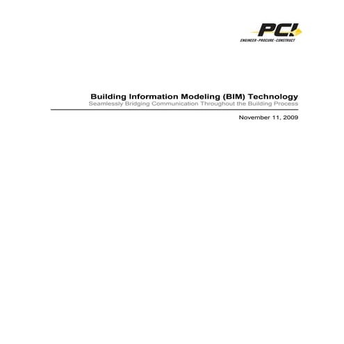 Bim White Paper 11 9 09