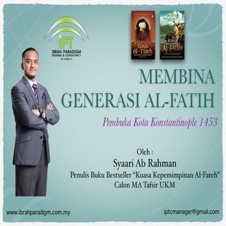 Membina Generasi 1453