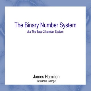 Introduction to the Binary Number S...