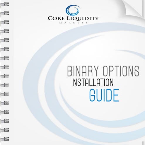 Binary Options On Mt4 Installation Guide Pdf