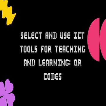 Innovative Use of QR Codes in Teaching and Learning with ICT Tools | PDF
