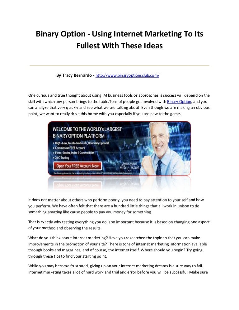 How to predict binary options correctly