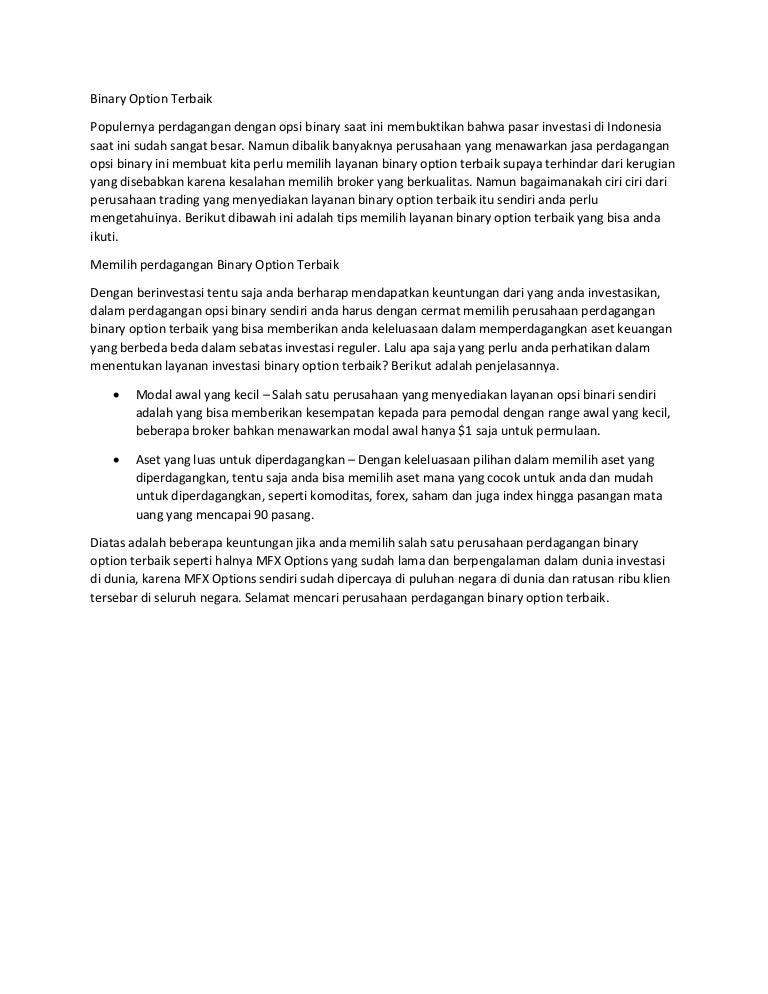 Sistem perdagangan pips cerdas