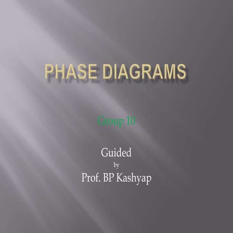 Binary phase diagrams