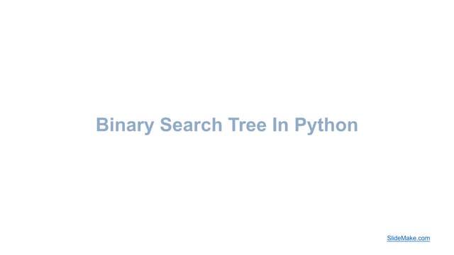 Binary Search Tree In Python.pptx