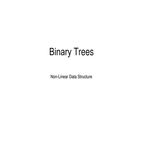 Binary tree | PPT