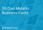 50 Cool Metallic Business Cards