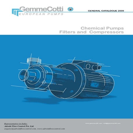 GEMME COTTI Magnetic Drive Pump