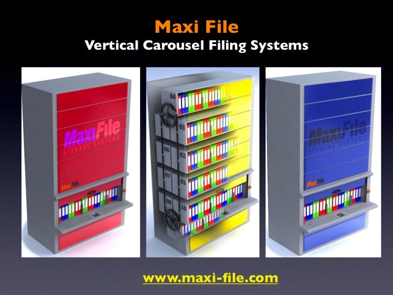 Binders storage bespoke carousel vertical filing system maxi file