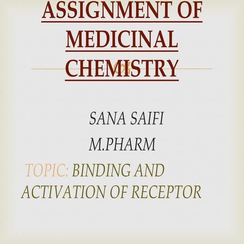 Binding and activation of receptors (1).pptx