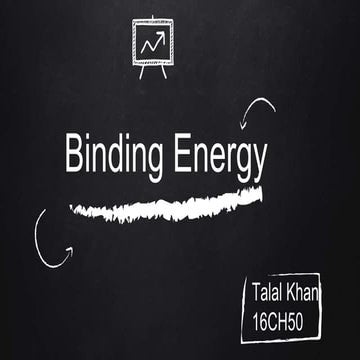 Binding Energy, Calculation & Mass Defect. Animation Presentation of Nuclear ...