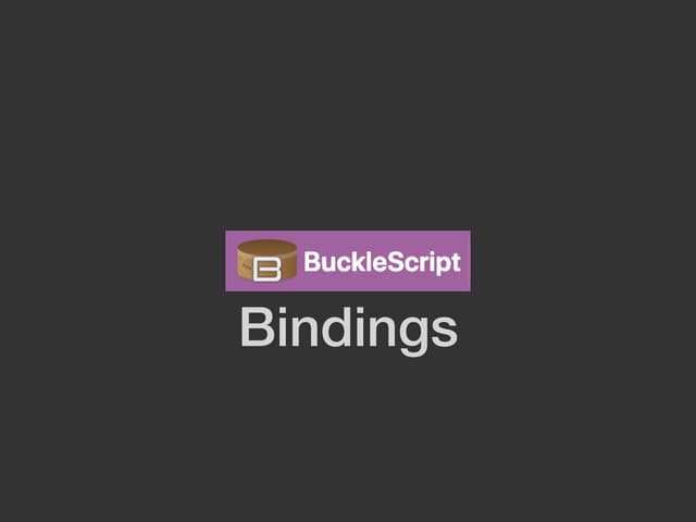 Bindings dojo
