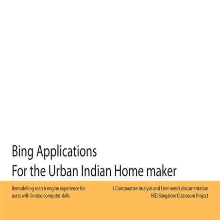 Research on online behavior of the urban indian home makers