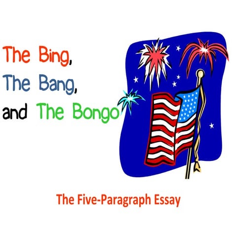 Bing bang bongo Persuasive Writing