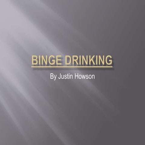 Binge Drinking