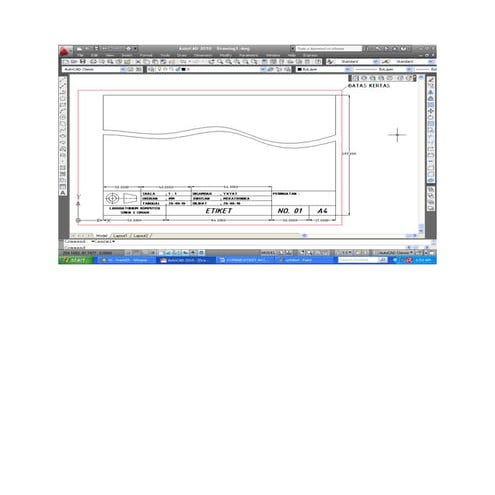 Bingkai autocad | DOC