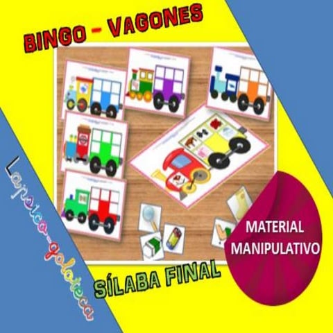 Bingo - vagones, silaba final