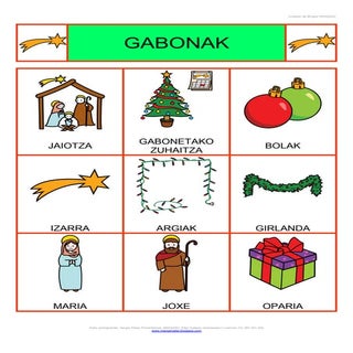 Bingo gabonak 1