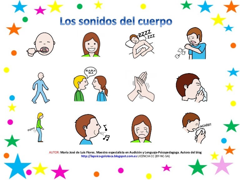 Bingo sonoro cuerpo