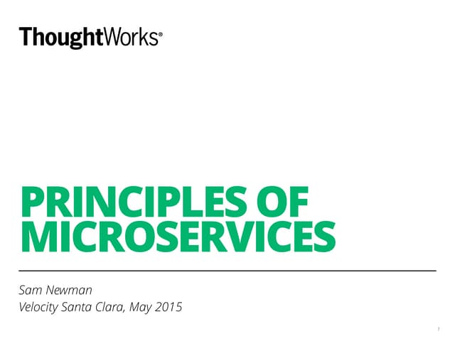 Principles of microservices   velocity
