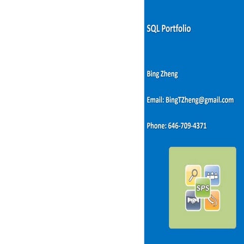 Bing Zheng SQL Portfolio