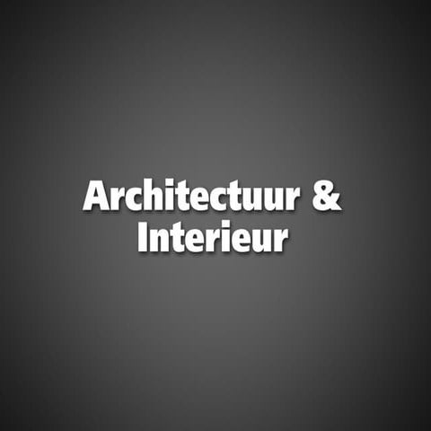 Diapresentatie Binnen & buiten