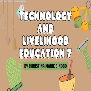 Powerpointpresenation Tle7 Teaching Demo Pdf