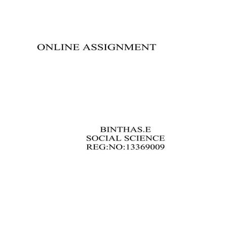 Binthas online assignment