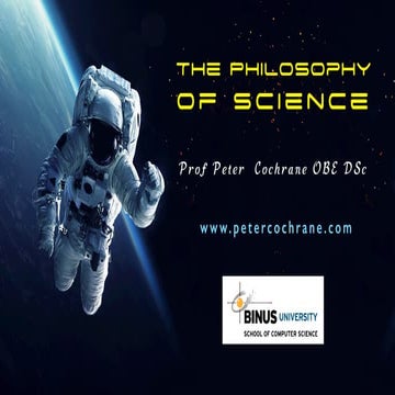 The Philosophy of Science