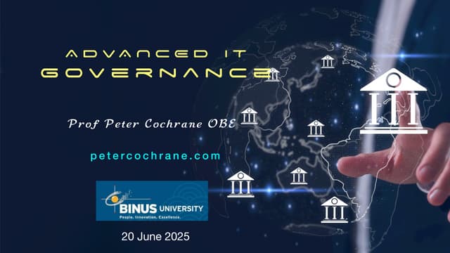 Advanced IT Governance 